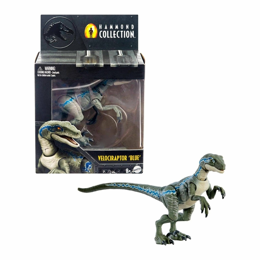 JURASSIC WORLD SYLLEKTIKA - VELOCIRAPTOR BLUE