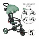 GLOBBER TRICYCLE TRIKE EXPLORER FOLDABLE 4 IN 1 OLIVE