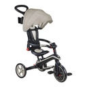 GLOBBER TRICYCLE TRIKE EXPLORER FOLDABLE 4 IN 1 PASTEL TAUPE