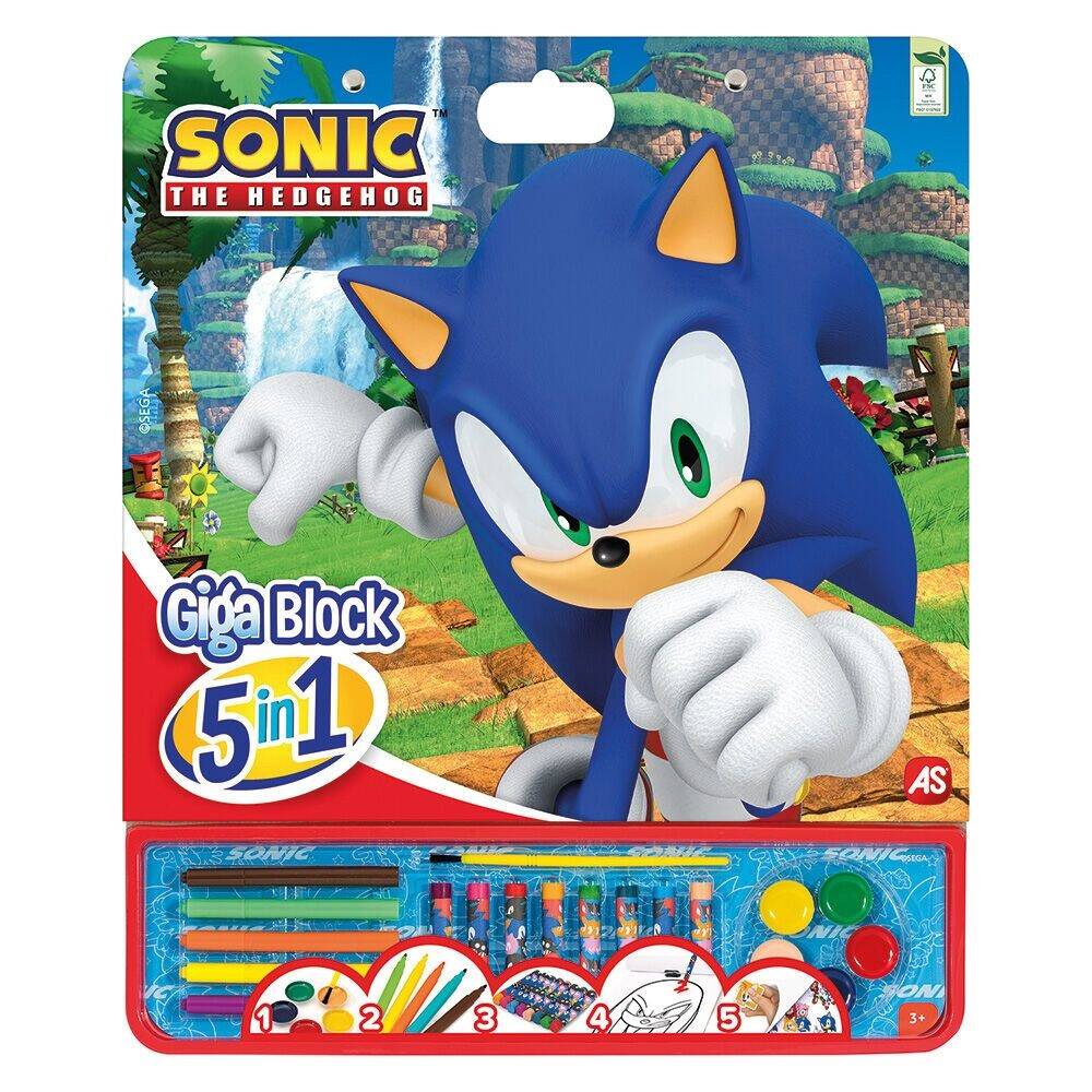 GIGA BLOCK 5 IN 1 SONIC THE HEDGEHOG