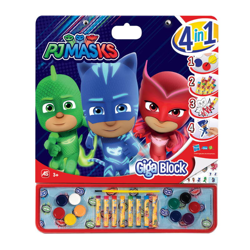GIGA BLOCK 4 IN 1 PJ MASKS