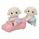 SYLVANIAN FLORA RABBIT TWINS