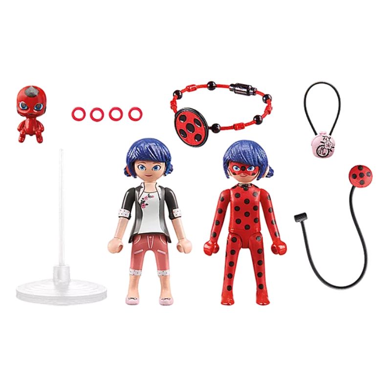 PLAYMOBIL MIRACULOUS - MARINETTE & LADYBUG