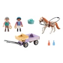 PLAYMOBIL HORSES OF WATERFALL - PONY CARRIAGE