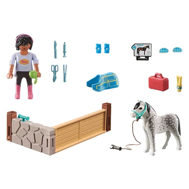 PLAYMOBIL HORSES OF WATERFALL- HORSE THERAPIST