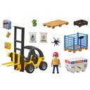 PLAYMOBIL CITY LIFE - FORKLIFT TRUCK WITH CARGO