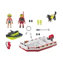 PLAYMOBIL ACTION HEROES - FIREBOAT WITH AQUA SCOOTER