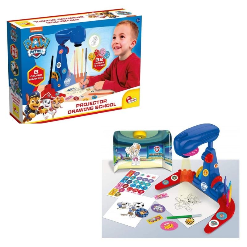 PAW PATROL PROJECTOR DRAWING SCHOOL