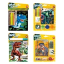 ΣΕΤ ΖΩΓΡΑΦΙΚΗΣ POCKET DINOSAURS ASSORT OF 4