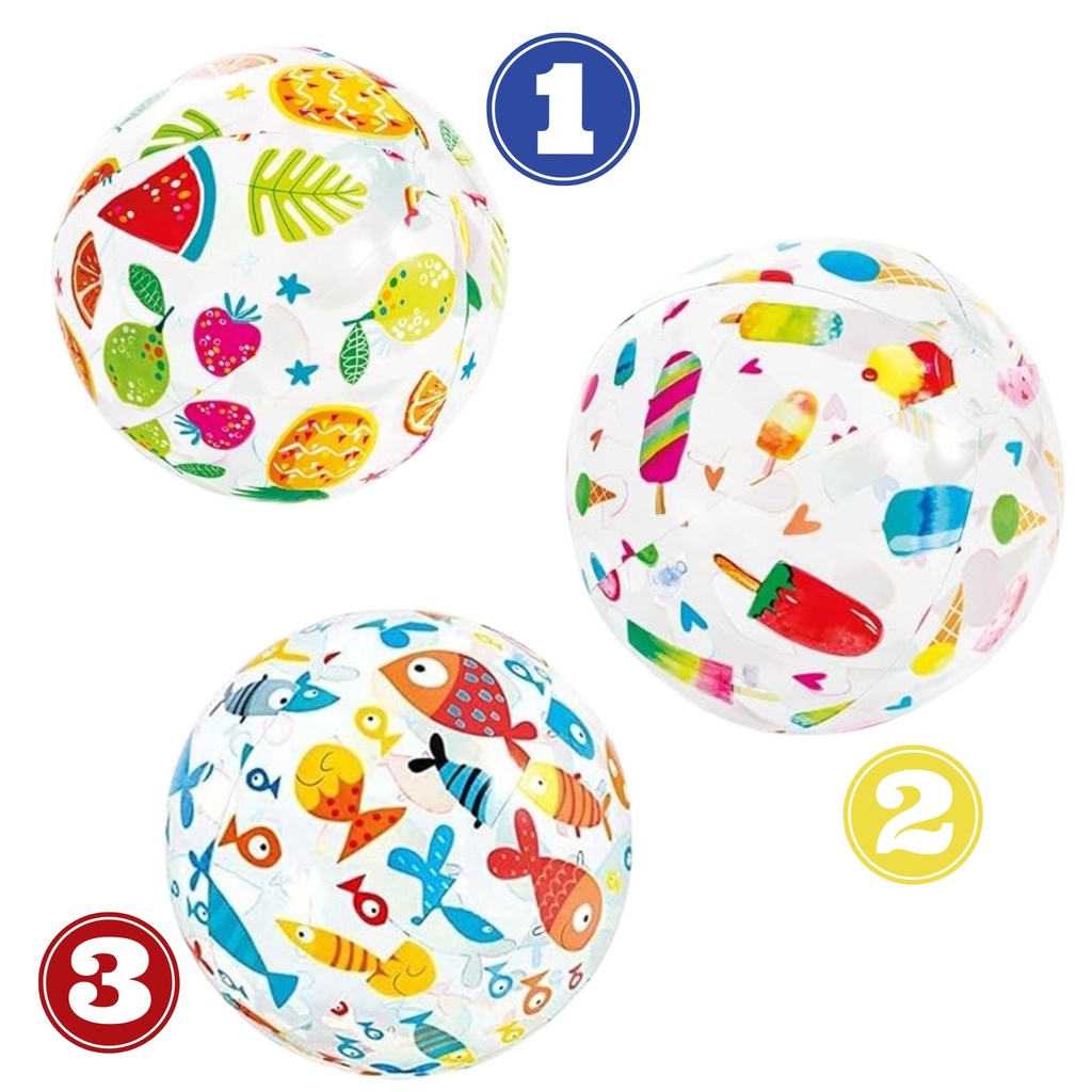 INTEX LIVELY PRINT BALLS ASS.