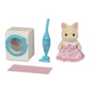 SYLVANIAN ES FLORAL CAT GIRLS WASH & CLEAN SET
