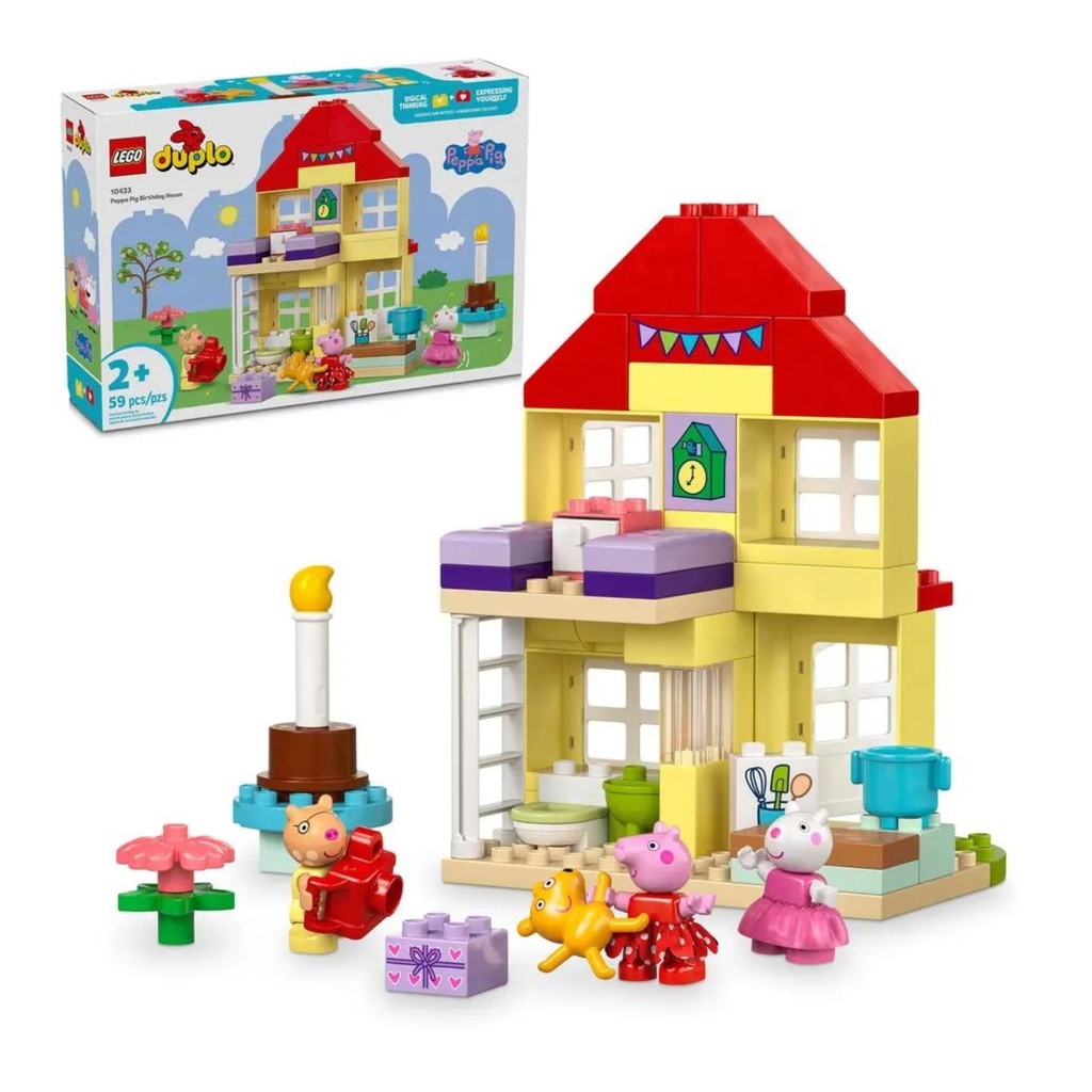 LEGO DUPLO - PEPPA PIG BIRTHDAY HOUSE