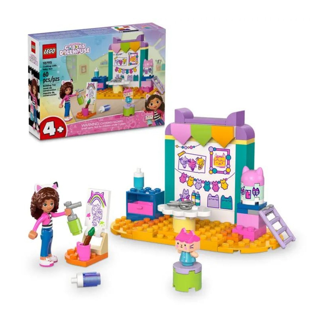 LEGO GABBY'S DOLLHOUSE - CRAFTING WITH BABY BOX