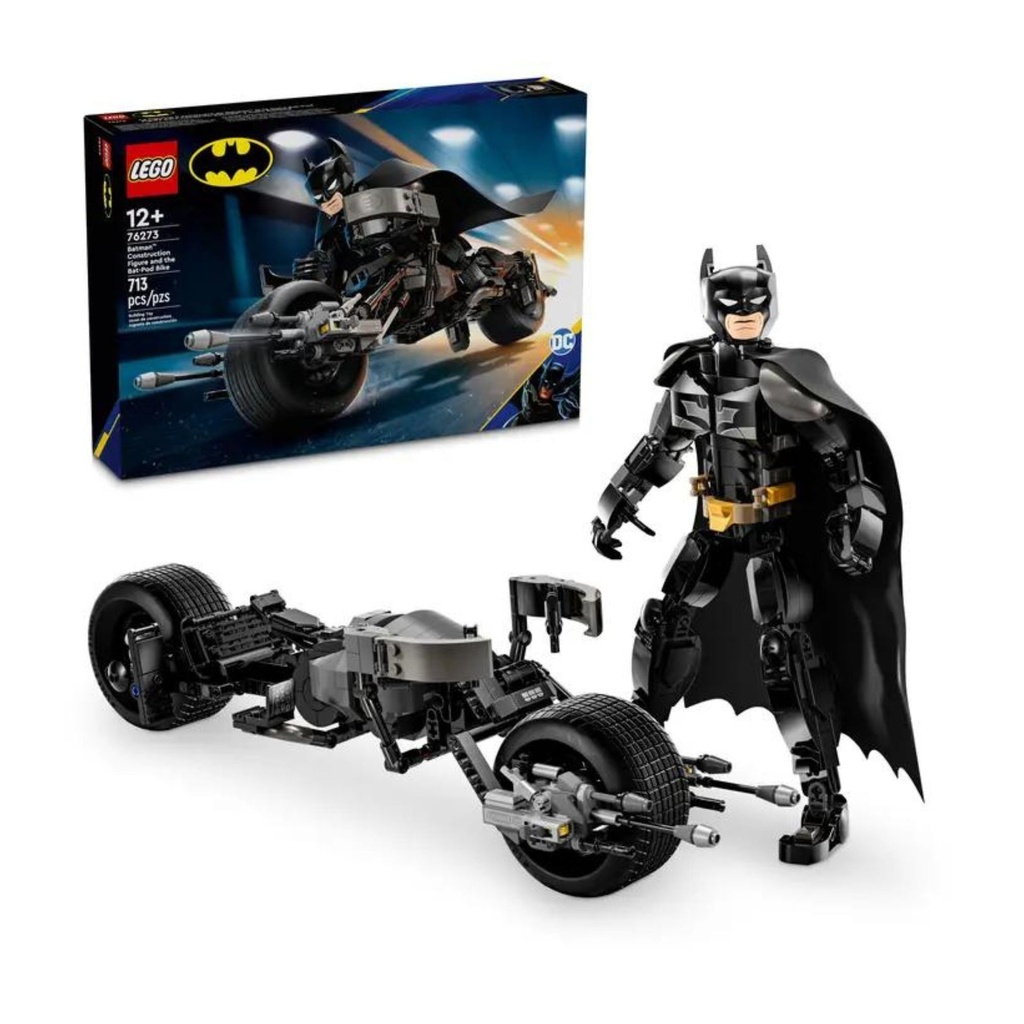 LEGO BATMAN - BATMAN™ CONSTRUCTION FIGURE AND THE BAT-POD BIKE