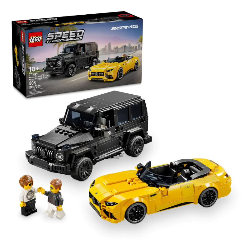 LEGO SPEED CHAMPIONS - MERCEDES-AMG G 63 & MERCEDES-AMG SL 63