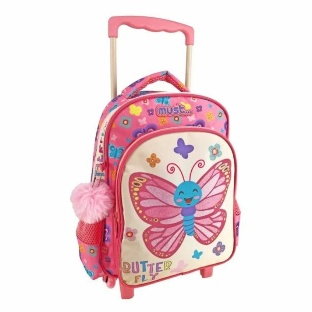 TROLLEY BACKPACK 27X10X31 MUST BUTTERFLY
