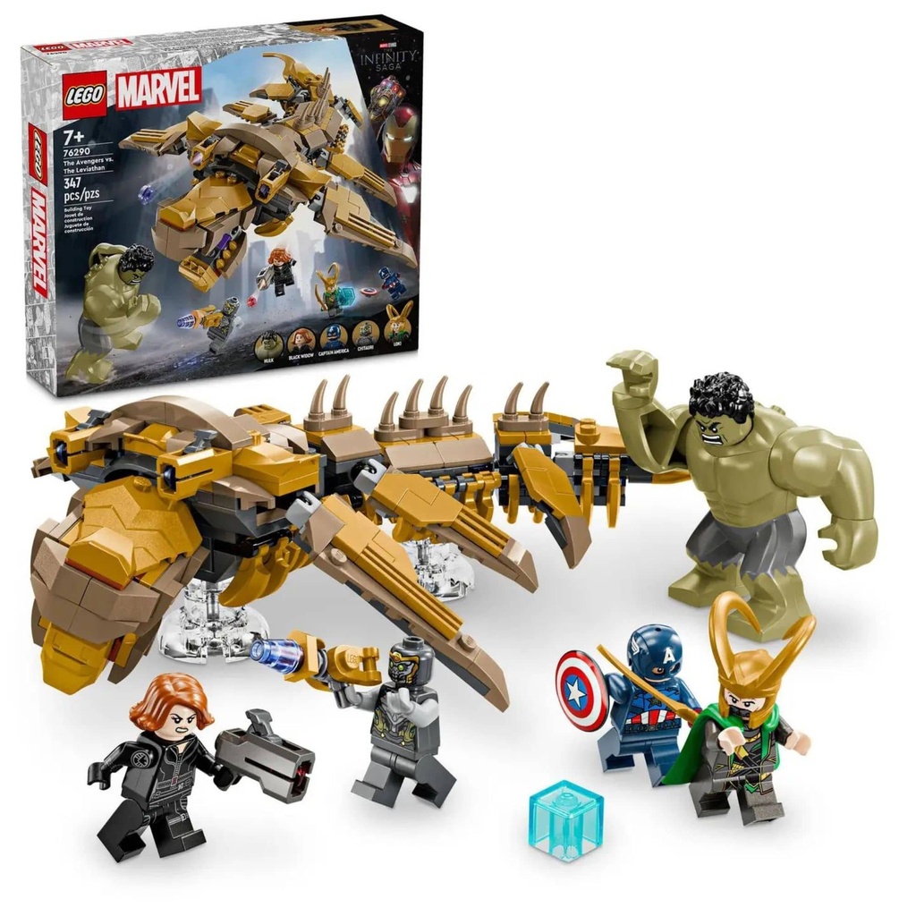 LEGO MARVEL - THE AVENGERS vs THE LEVIATHAN