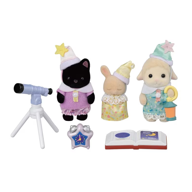 SYLVANIAN NURSERY FRIENDS - SLEEPOVER PARTY TRIO