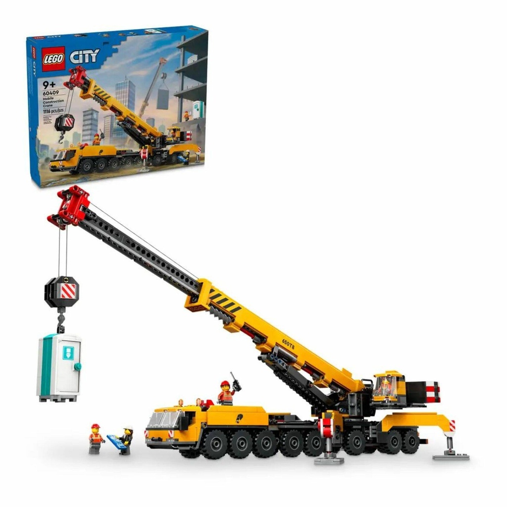LEGO CITY - YELLOW MOBILIE CONSTRUCTION