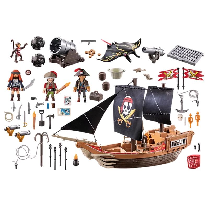 PLAYMOBIL PIRATES - LARGE PIRATE SHIP