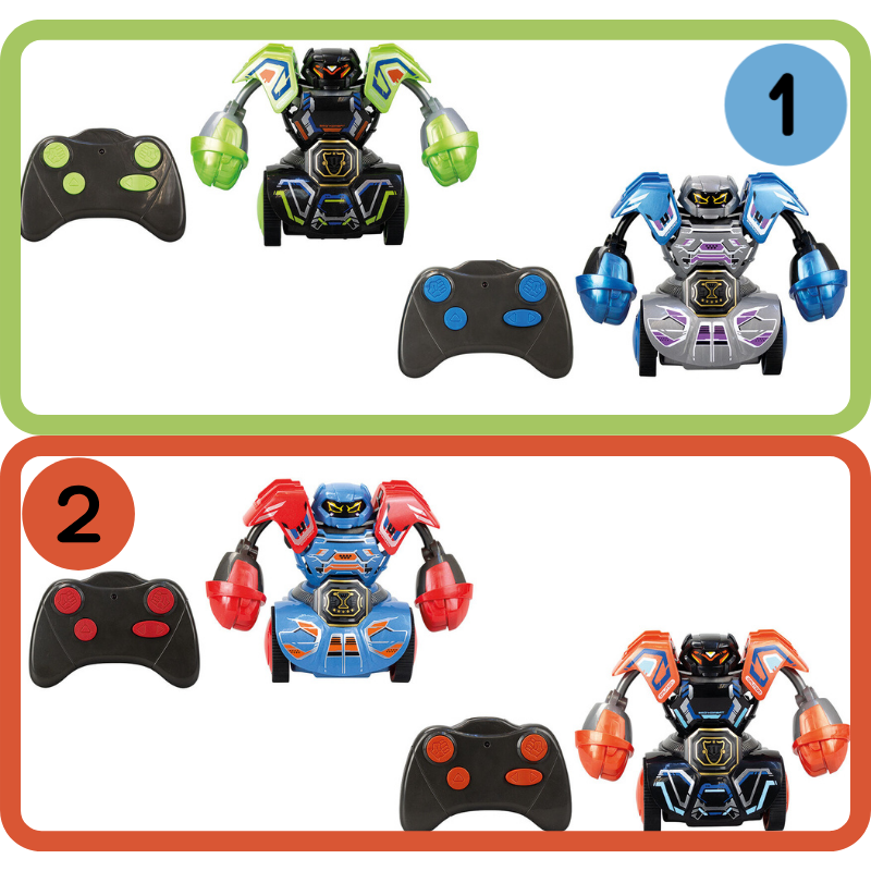 ΤΗΛΕΚΑΤΕΥΘΥΝΟΜΕΝΑ ΡΟΜΠΟΤ ΣΕΤ 2 - ROBO KOMBAT 360Ο TORNADO ASSORTMENT