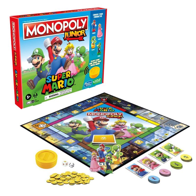 MONOPOLY JR SUPER MARIO EDITION