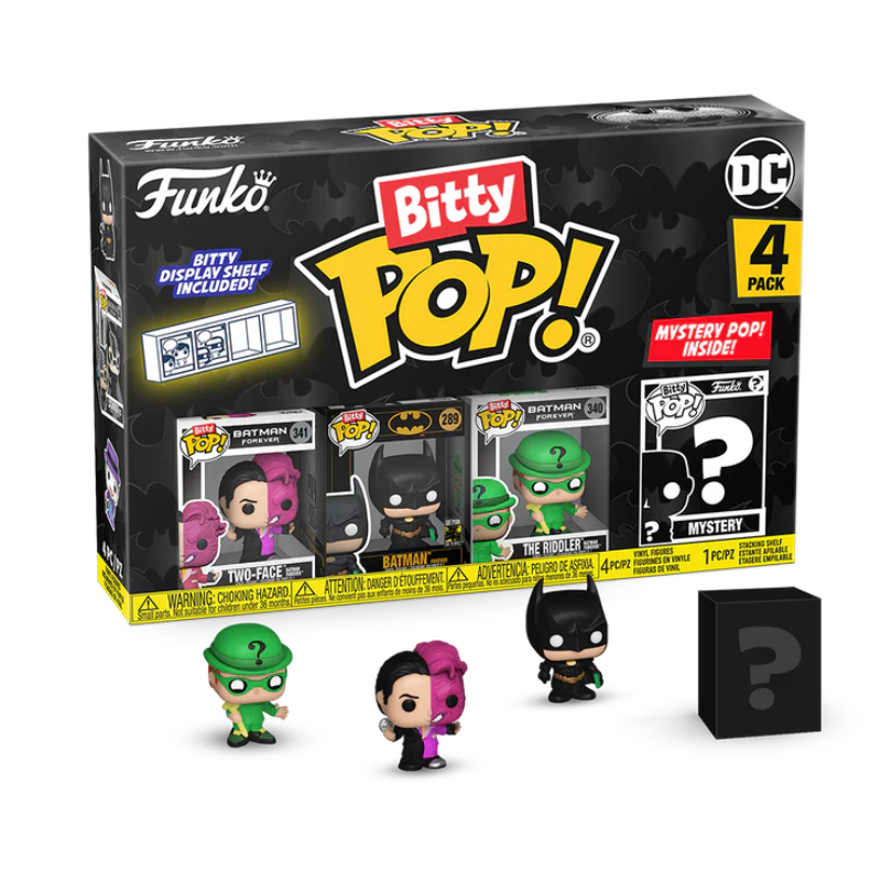 FUNKO BITTY POP! 4-PACK DC: BATMAN 85TH - TWO FACE VINYL FIGURES
