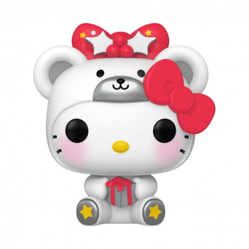 FUNKO POP! HELLO KITTY - HELLO KITTY (POLAR BEAR) (METALLIC) #69 VINYL FIGURE