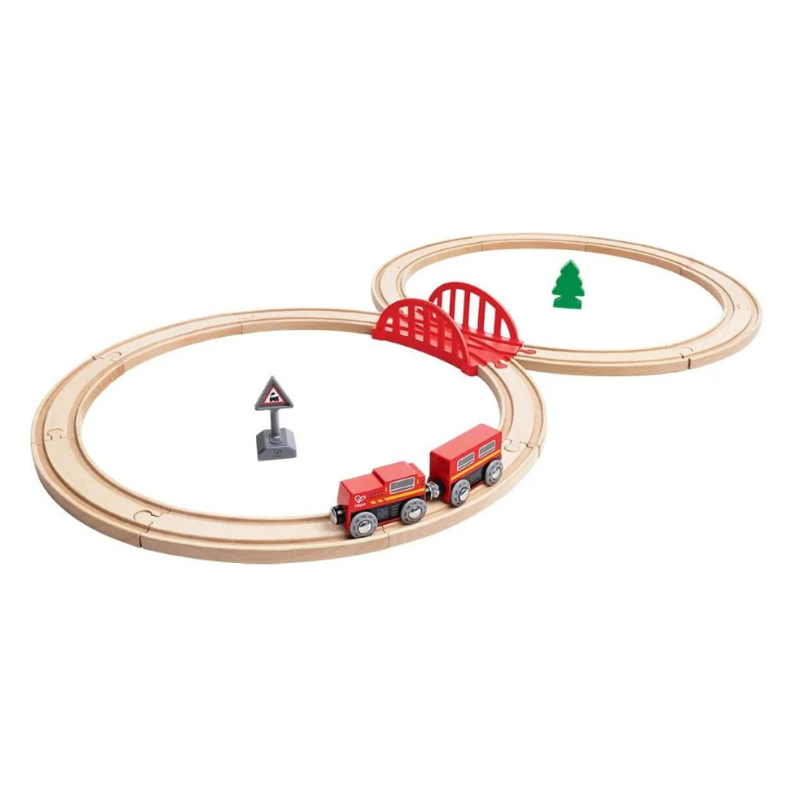 HAPE RAILWAY ΞΥΛ.CLASSIC FIGURE 8 ΤΡΕΝΟ SET