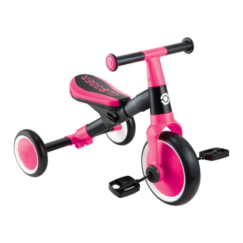 GLOBBER ΤΡΙΚΥΚΛΟ LEARNING TRIKE FUCHSIA