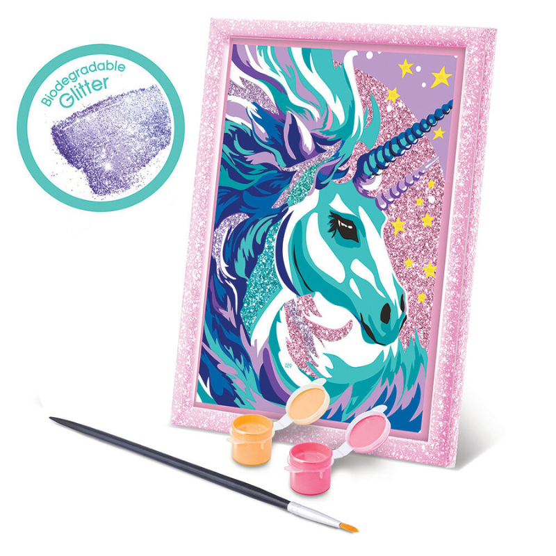 PAINT & FRAME FAIRYTALE UNICORN