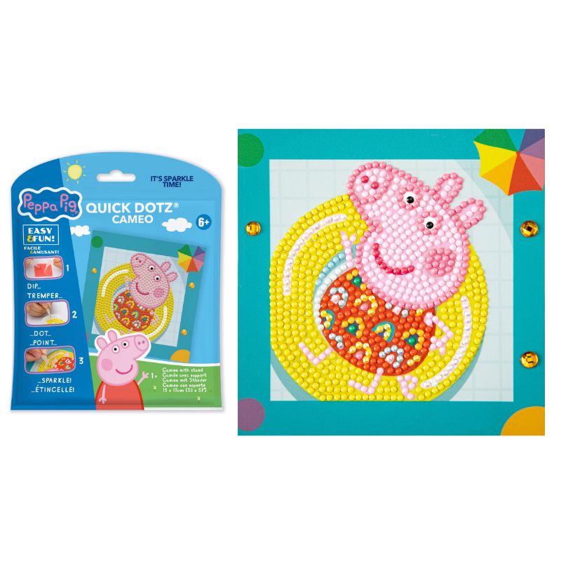 DIAMOND QUICK DOTZ PEPPA PIG ALWAYS CHILLIN