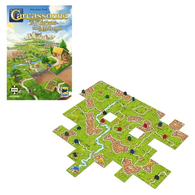 CARCASSONNE - ΤΑ ΚΑΣΤΡΑ ΤΟΥ ΜΥΣΤΡΑ 3Η ΈΚΔΟΣΗ