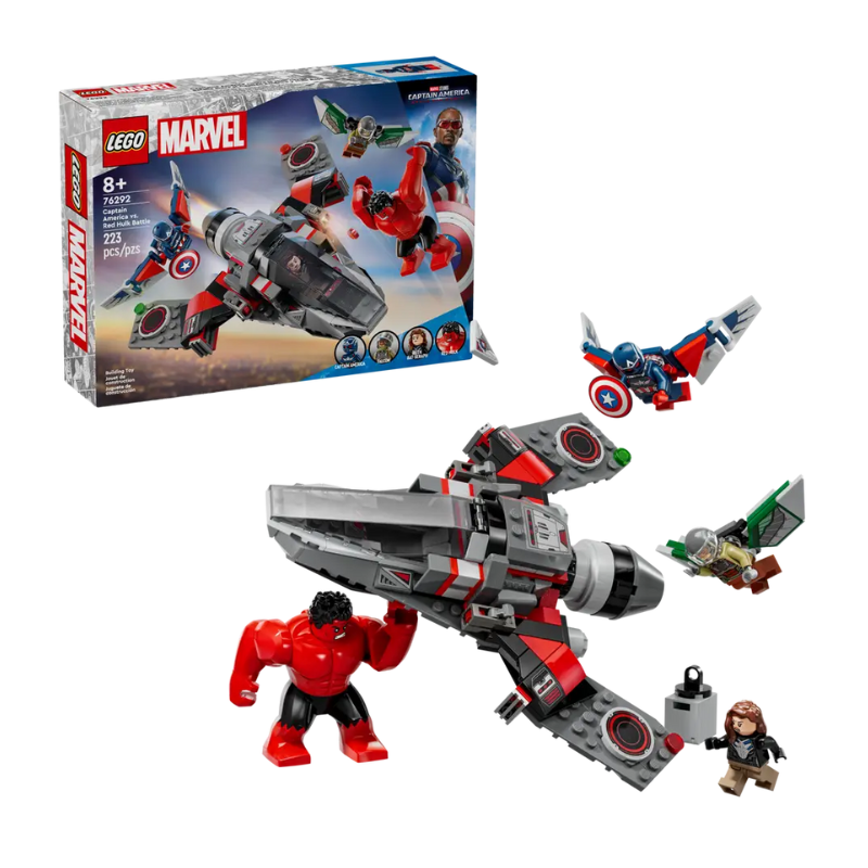 LEGO MARVEL - CAPTAIN AMERICA VS. RED HULK BATTLE