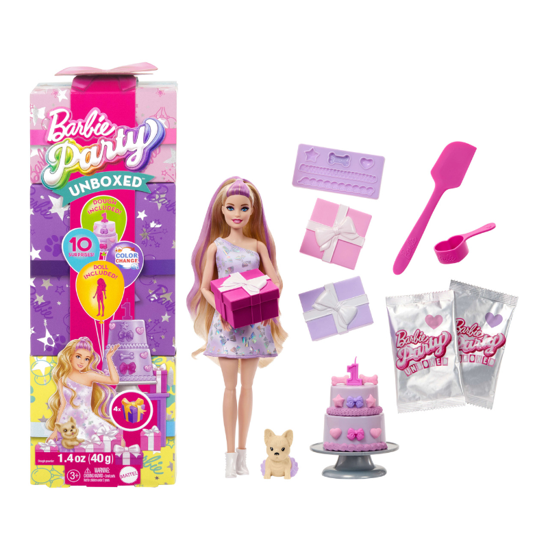 BARBIE PARTY UNBOXED REVEAL - KSANTHIA