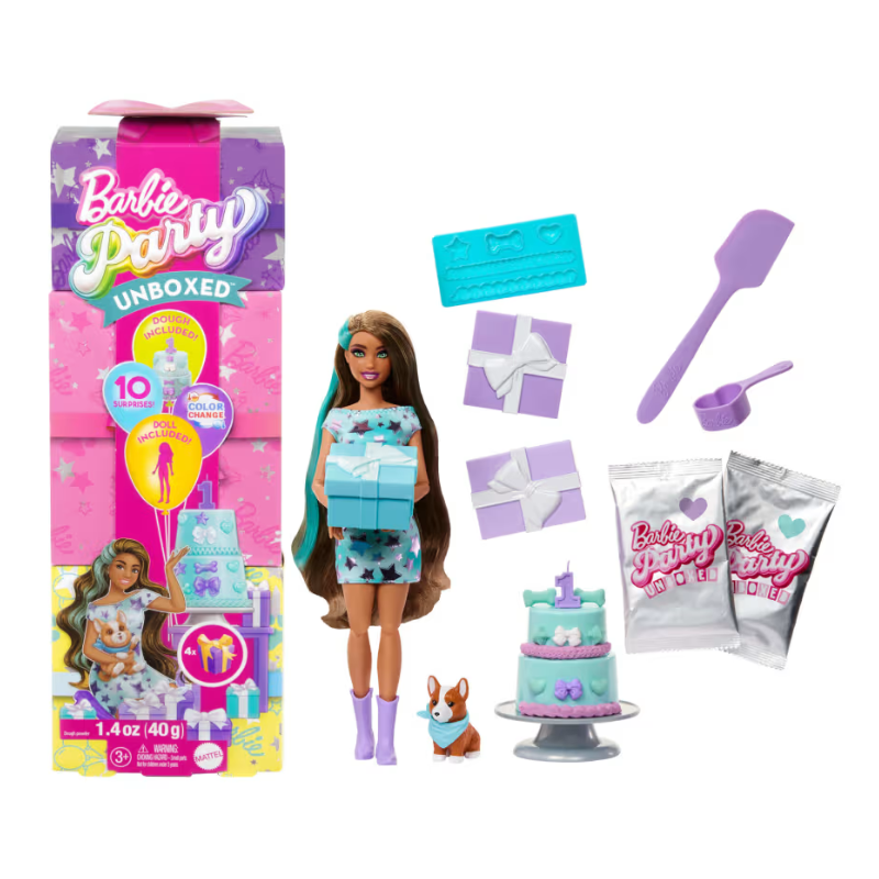 BARBIE PARTY UNBOXED REVEAL - MELAXRINH
