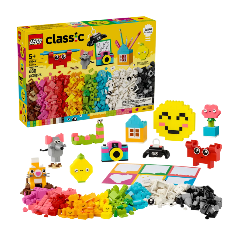 LEGO CLASSIC - CREATIVE HAPPY BOX