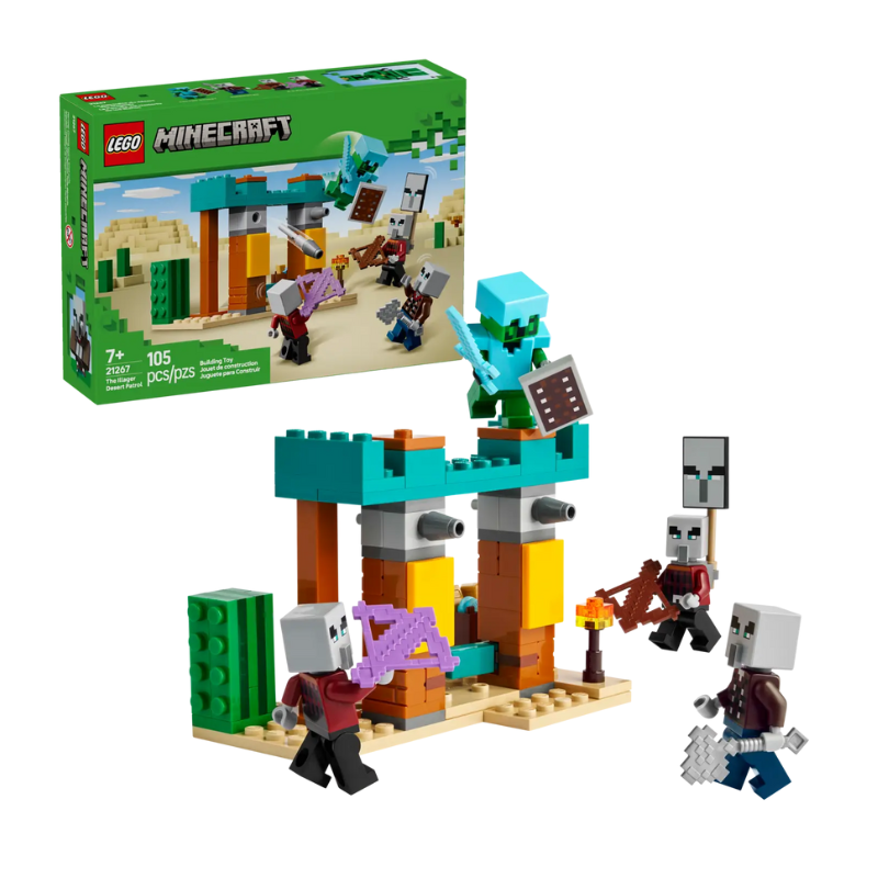 LEGO MINECRAFT - THE ILLAGER DESERT PATROL