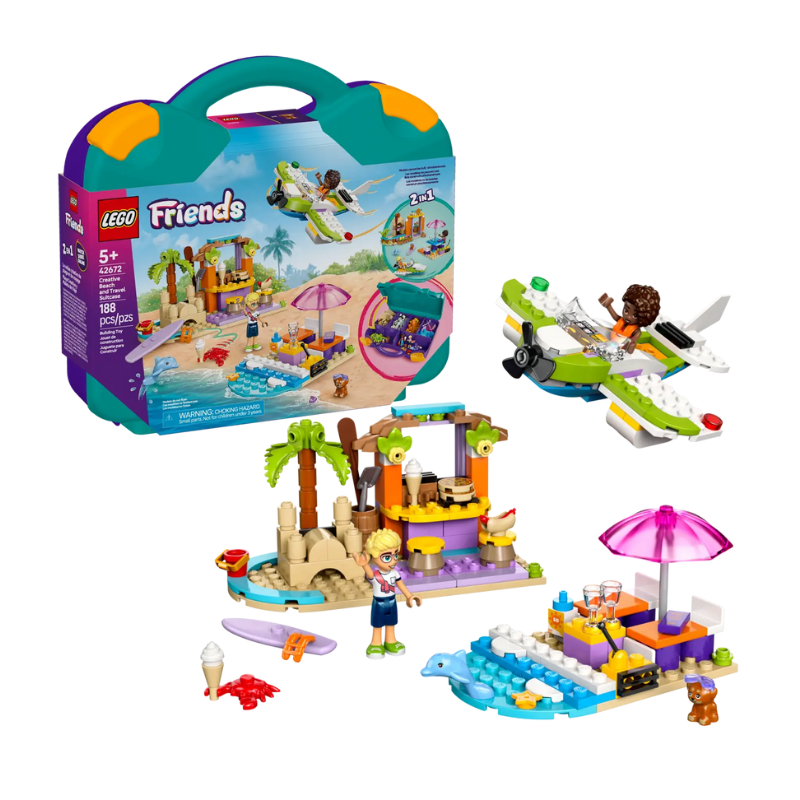 LEGO FRIENDS - CREATIVE BEACH AND TRAVEL SUITCASE