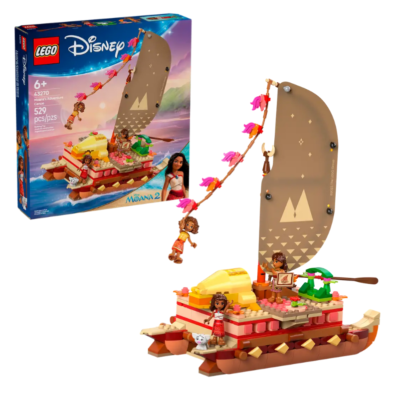 LEGO DISNEY - MOANA'S ADVENTURE CANOE