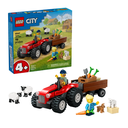 LEGO CITY - RED FARM TRACTOR WITH TRAILER & SHEEP
