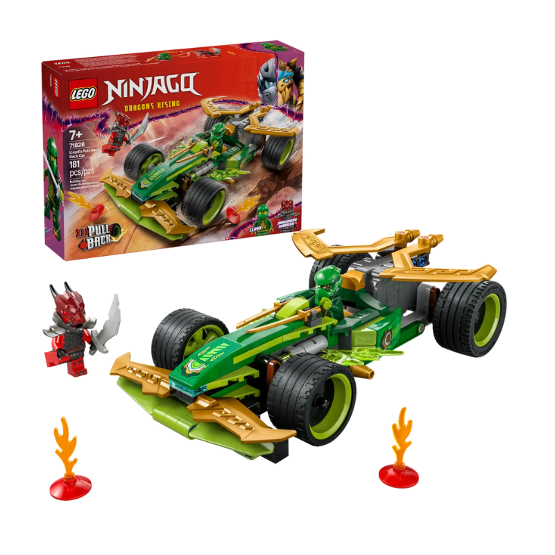 LEGO NINJAGO - LLOYD'S PULL-BACK RACE CAR
