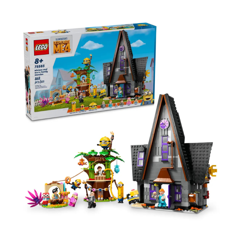 LEGO MINIONS - MINIONS AND GRU'S FAMILY MANSION