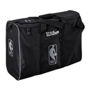 NBA AUTHENTIC 6 BALL BAG BL