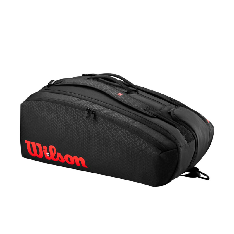 CLASH V3 15PK RACQUET BAG BLACK/Infrared