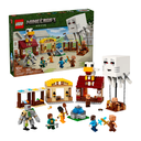 LEGO MINECRAFT - THE GHAST BALLOON VILLAGE ATTACK