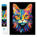 DIAMOND DOTZ NEON CAT