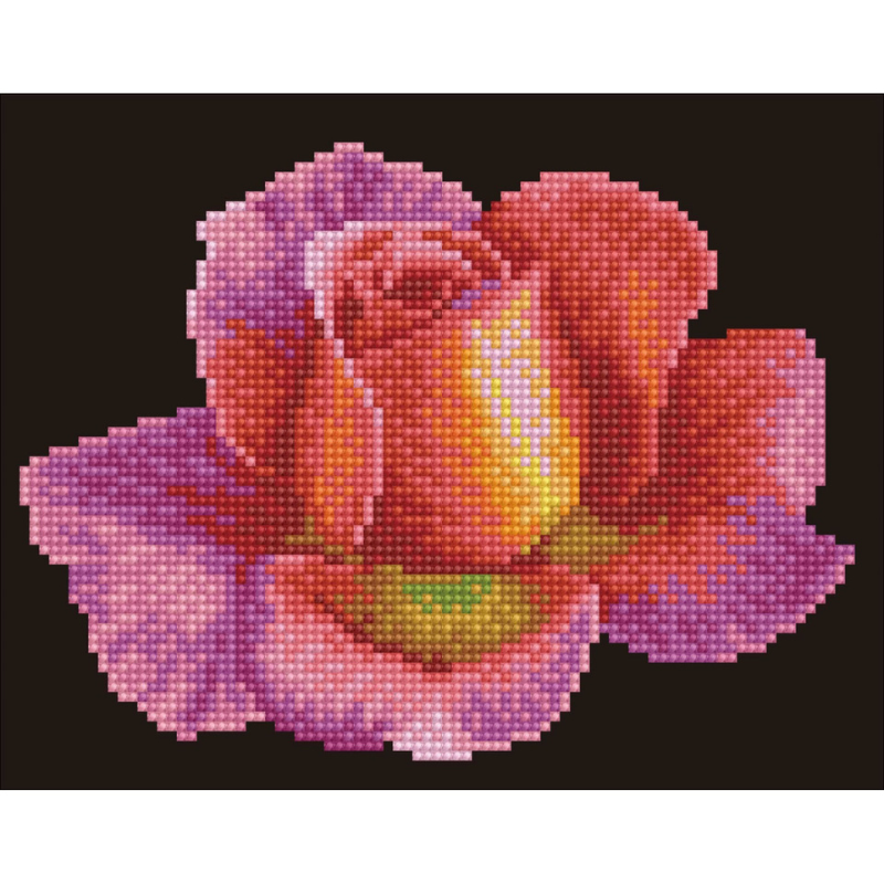 DIAMOND DOTZ BUDDING ROSE