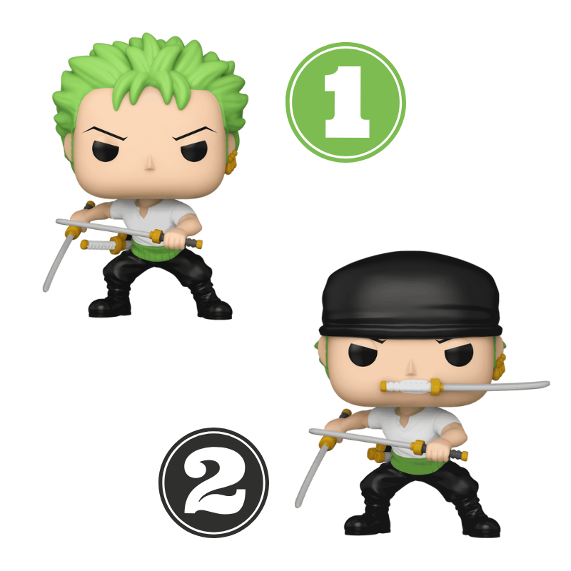 FUNKO POP! ANIMATION: ONE PIECE - RORONOA ZORO* #1775 VINYL FIGURE