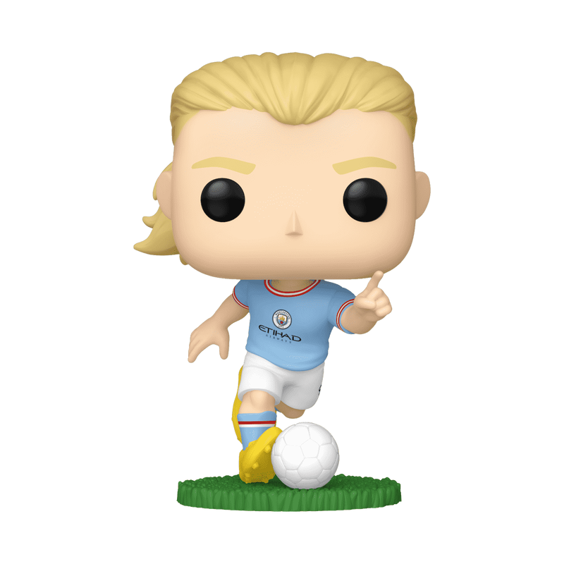 FUNKO POP! FOOTBALL: MANCHESTER CITY - ERLING HAALAND (WITH BALL) #60 VINYL FIGURE